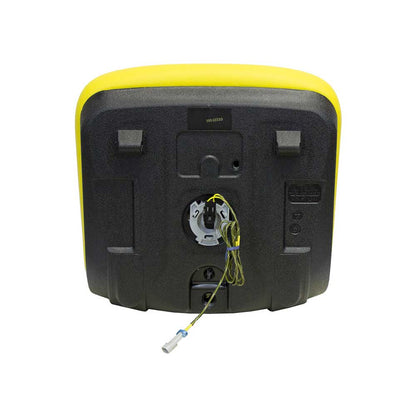 Milsco | XB180 | Bucket Seat | Mid-Back | Molded Hinge | Yellow Vinyl | 8281