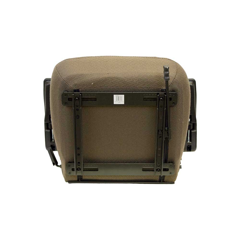 Uni Pro 440 Seat Top Assembly | With Armrests | Brown Fabric