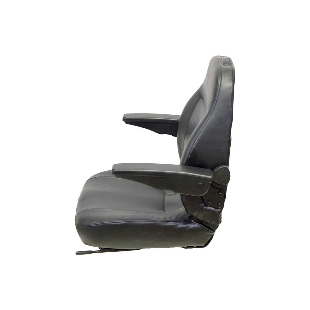 Uni Pro 441 Seat Top Assembly | With Armrests | Black Vinyl
