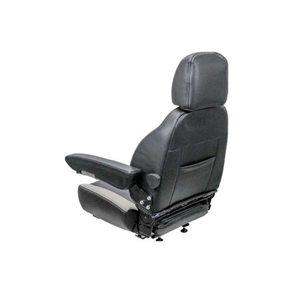 Uni Pro 445 Seat Top Assembly | Black/Gray Vinyl