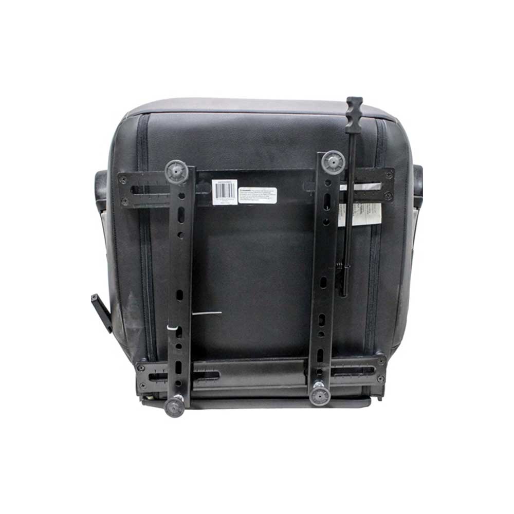 Uni Pro 445 Seat Top Assembly | Black/Gray Vinyl