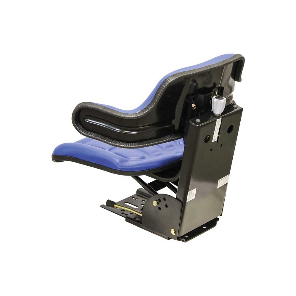Uni Pro 250 Utility Mechanical Suspension Seat | Economy | Blue Vinyl