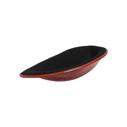 Uni Pro International Harvester HM Pan Seat | 4-Bolt Mount Pattern & Brass Ring | Black Canvas