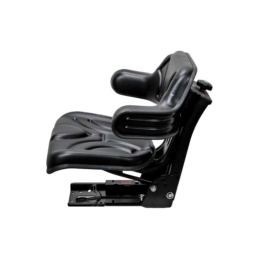 Uni Pro 350 Utility Mechanical Suspension Seat | Black Vinyl