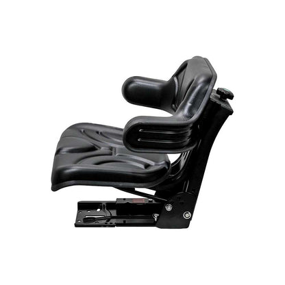 Uni Pro 350 Utility Mechanical Suspension Seat | Black Vinyl