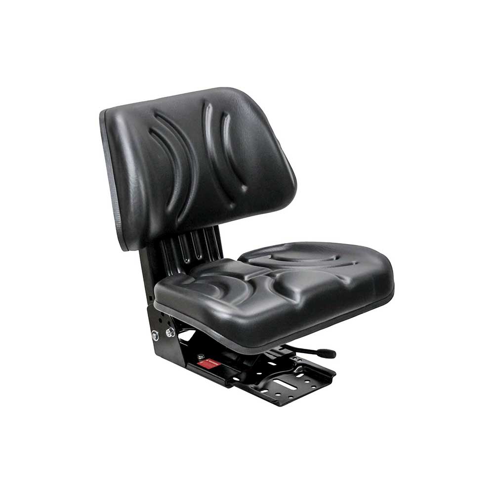 Uni Pro 355 Utility Mechanical Suspension Seat | Black Vinyl