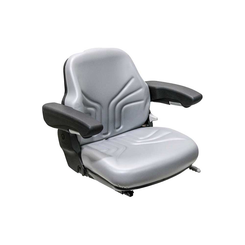 Grammer | 731 | Seat Top | OPS Ready | Armrests | Gray Vinyl | 8808