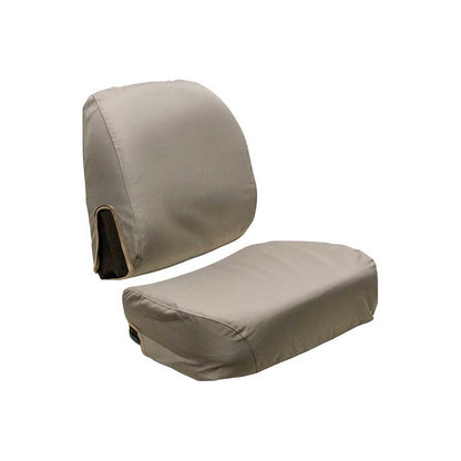 Uni Pro Seat + Backrest Cover Kit for John Deere Personal Posture Seats | Brown Endura Fabric