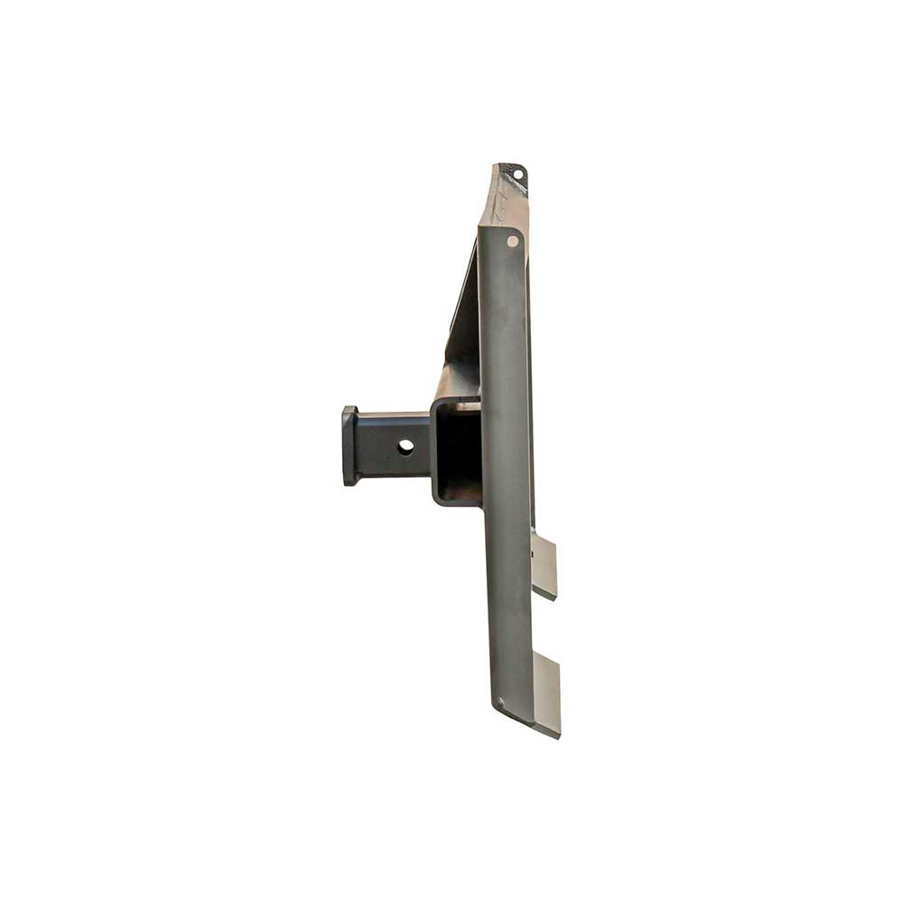 GREYWOLF 2-In. Receiver Hitch Plate Attachment for Skid Steer Loaders | Gray Powder Coat