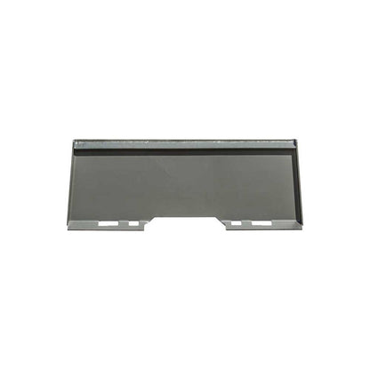 GREYWOLF 2-In. Receiver Hitch Plate Attachment for Skid Steer Loaders | Gray Powder Coat