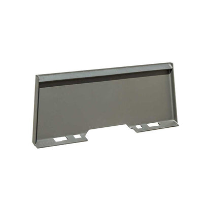 GREYWOLF 2-In. Receiver Hitch Plate Attachment for Skid Steer Loaders | Gray Powder Coat