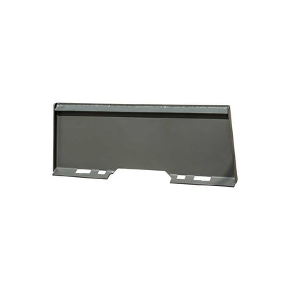 GREYWOLF 2-In. Receiver Hitch Plate Attachment for Skid Steer Loaders | Gray Powder Coat