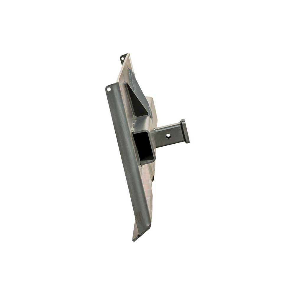 GREYWOLF 2-In. Receiver Hitch Plate Attachment for Skid Steer Loaders | Gray Powder Coat