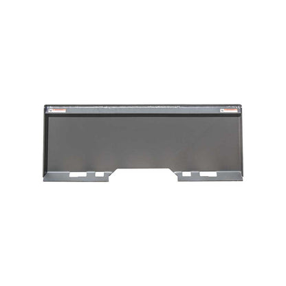 GREYWOLF Stump Bucket Attachment for Skid Steer Loaders | Gray Powder Coat