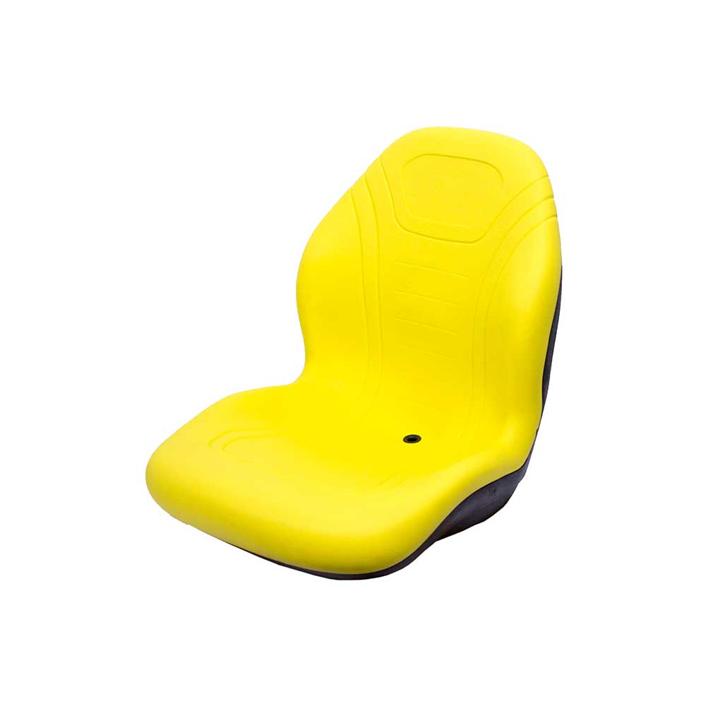 Uni Pro John Deere Compact Tractor & Lawn Mower 129 Bucket Seat Kit | Yellow Vinyl