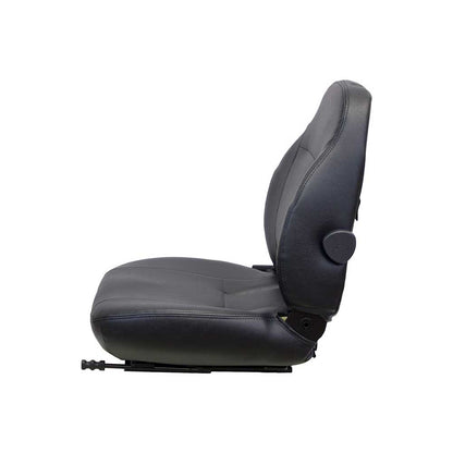 Uni Pro Case L Series Dozer 441 Seat Top Assembly Kit | Black Vinyl