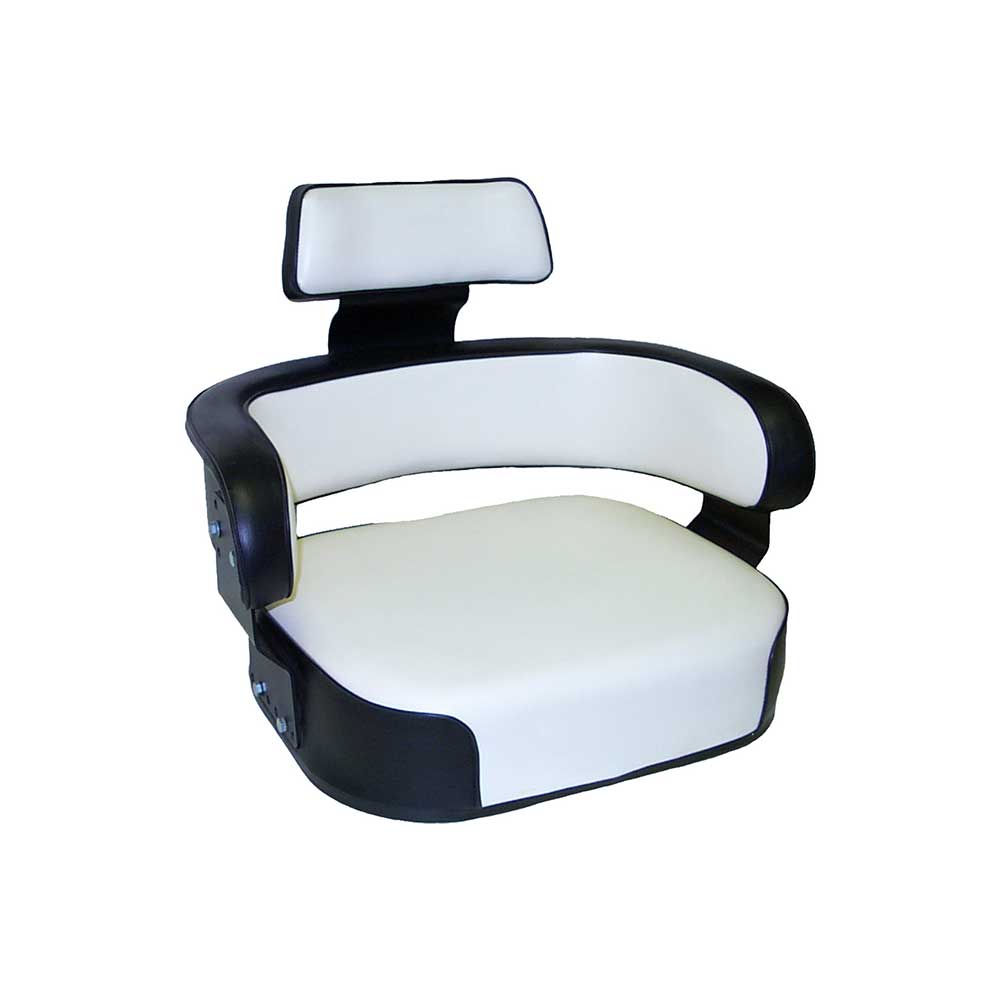 Uni Pro International Harvester 806 Seat Assembly | Black & White Vinyl