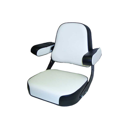 Uni Pro International Harvester 56 Seat Assembly | Black & White Vinyl