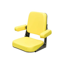 Uni Pro John Deere 200 Comfort Classic Seat Top Assembly | Yellow Vinyl