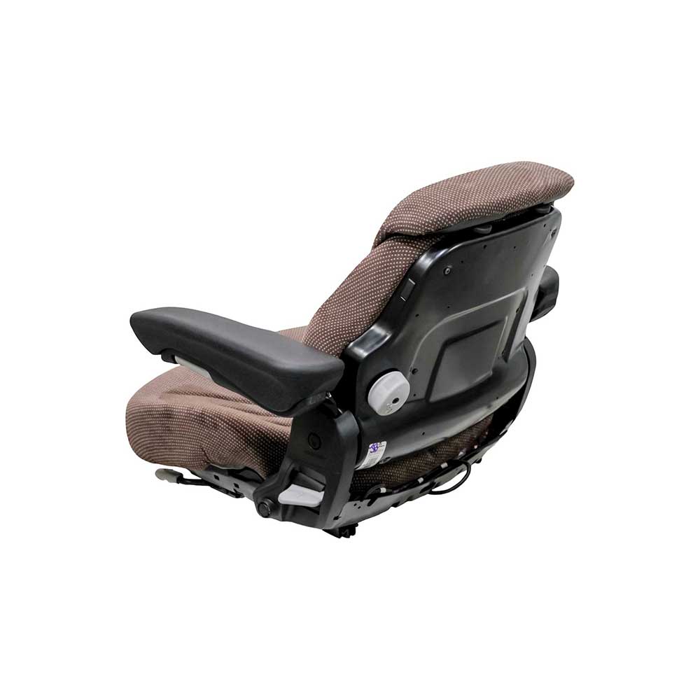 Uni Pro 741 Seat Top Assembly | With Operator Presence Switch | Brown Fabric