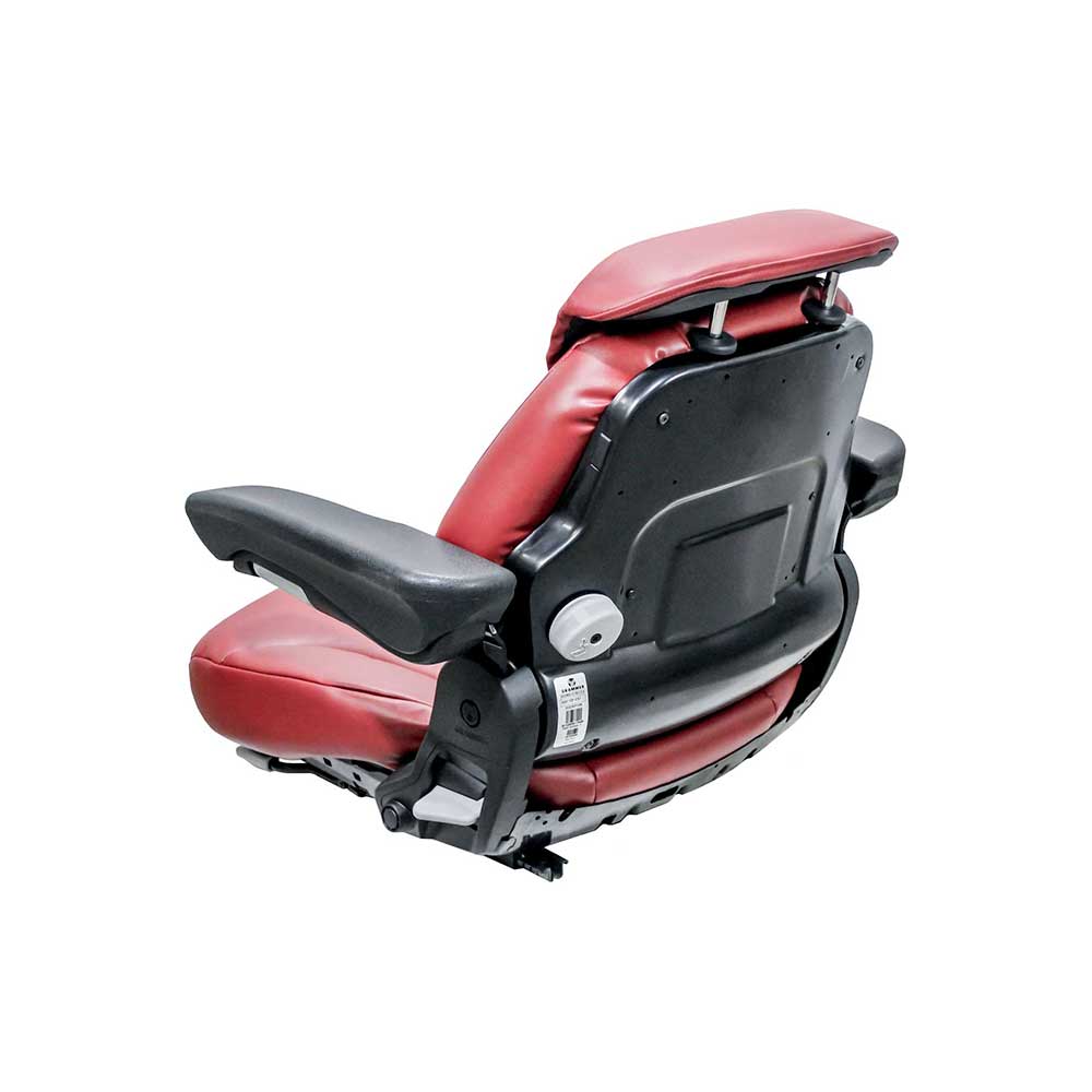 Grammer | 741 | Seat Top | Integrated Swivel | OPS Ready | Red Leatherette Vinyl | 8855