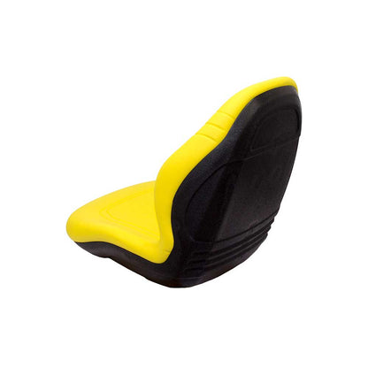 Milsco | XB200 | Bucket Seat | High-Back | Hinge Bracket | Yellow Vinyl | 6801