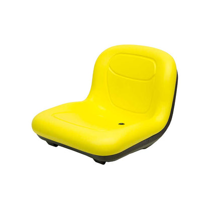 Uni Pro 132 Bucket Seat | Hinged Pan | Yellow Vinyl