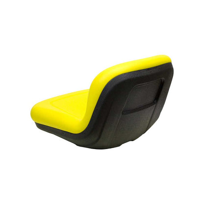 Uni Pro 132 Bucket Seat | Hinged Pan | Yellow Vinyl