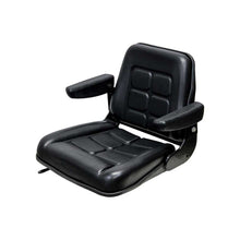 Uni Pro 142 Seat Top Assembly | With Armrests | Black Vinyl