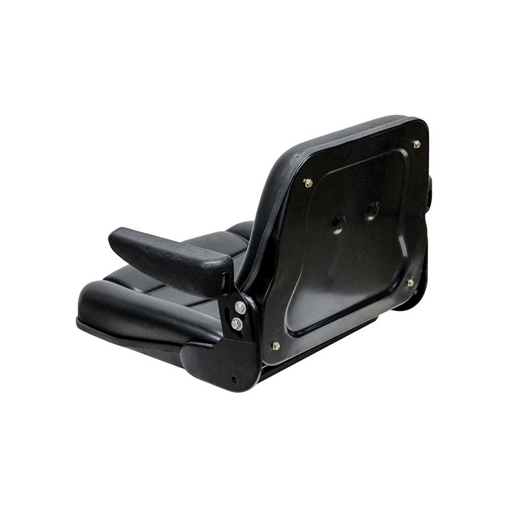 Uni Pro 142 Seat Top Assembly | With Armrests | Black Vinyl