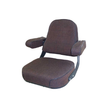 Uni Pro John Deere 4240 Super Deluxe Seat Top Assembly | Brown Fabric