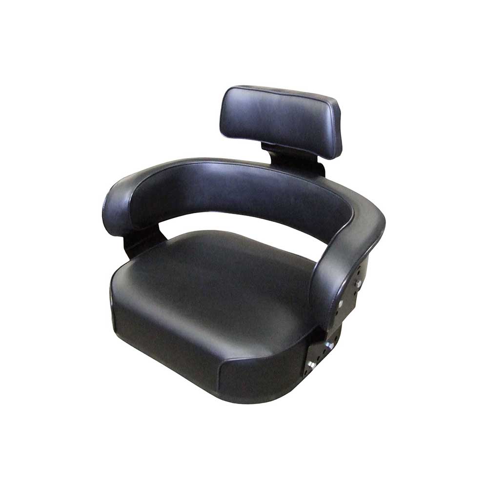 Uni Pro Case/International Harvester 806 Seat Top Assembly with 56 Seat | Black Vinyl