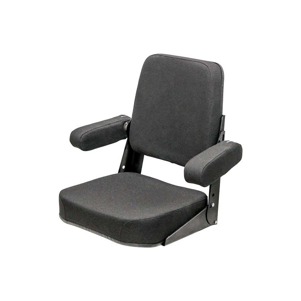 Uni Pro Allis Chalmers Tractor & Bobcat/Case Comfort Classic Seat Assembly | Black Fabric