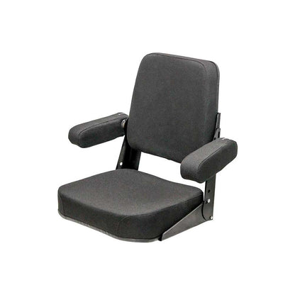 Uni Pro Allis Chalmers Tractor & Bobcat/Case Comfort Classic Seat Assembly | Black Fabric