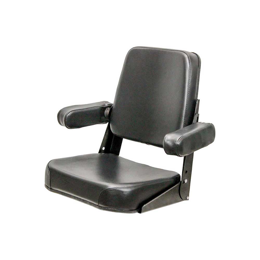 Uni Pro Allis Chalmers Tractor & Bobcat/Case Constr. Equip. Comfort Classic Seat | Black Vinyl