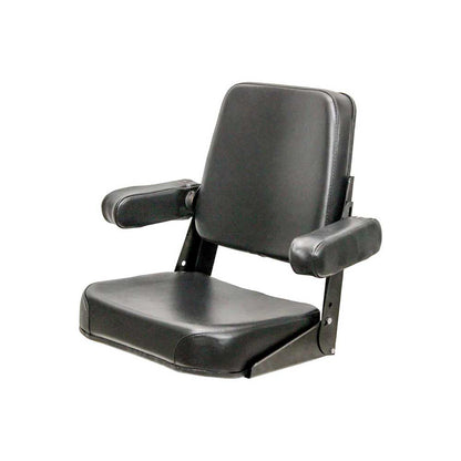 Uni Pro Allis Chalmers Tractor & Bobcat/Case Constr. Equip. Comfort Classic Seat | Black Vinyl