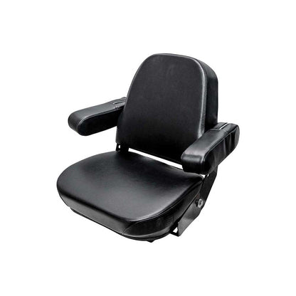 Uni Pro Case-IH/International Harvester/Massey Ferguson 86 Seat Assembly | Hydraulic | Black Vinyl