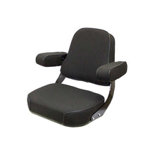 Uni Pro John Deere 4240 Super Deluxe Seat Top Assembly | Black Fabric