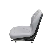 Milsco | XB180 | Bucket Seat | Mid-Back | OPS Ready | Gray Vinyl | 8642