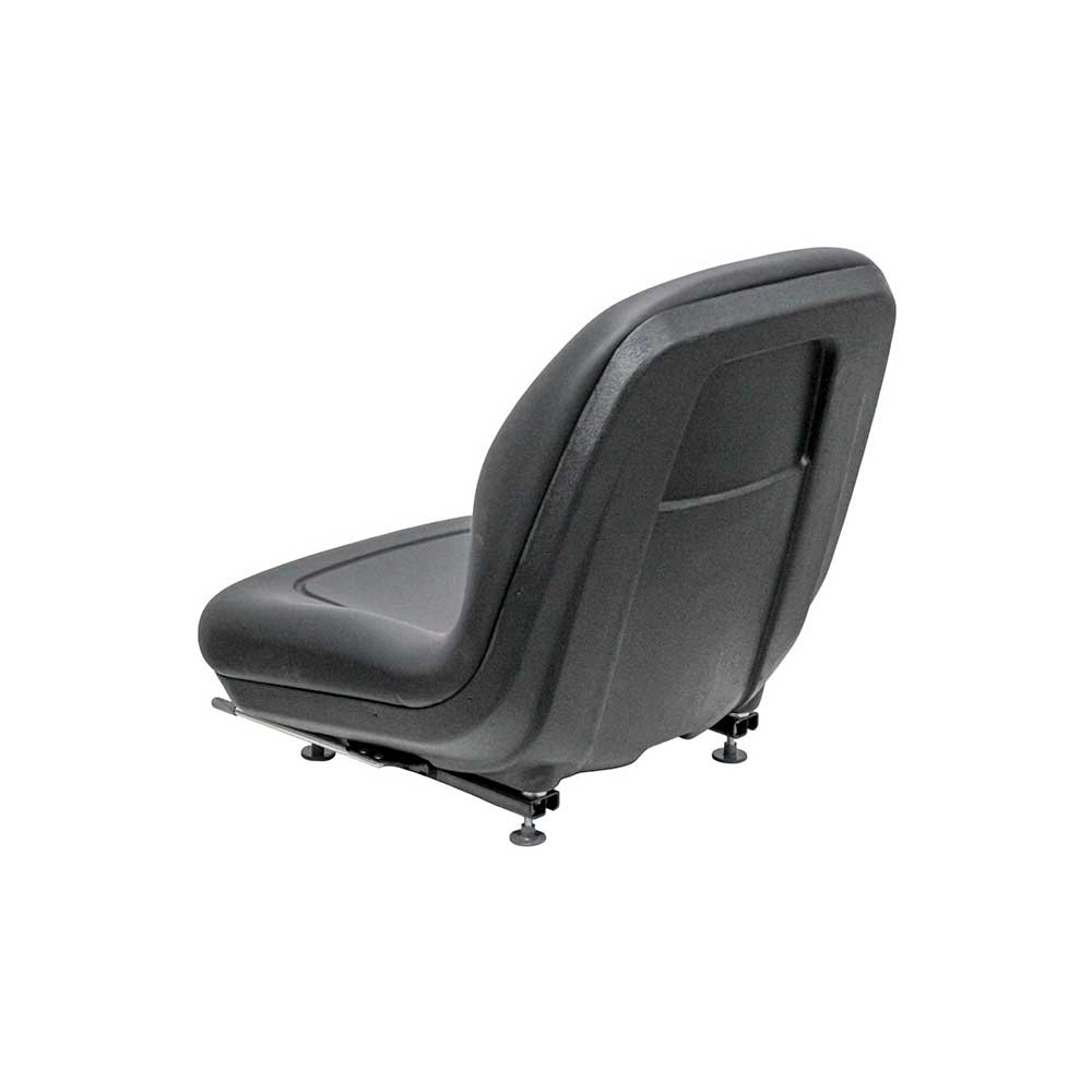 Milsco | XB180 | Bucket Seat | Mid-Back | OPS Ready | Black Vinyl | 8643