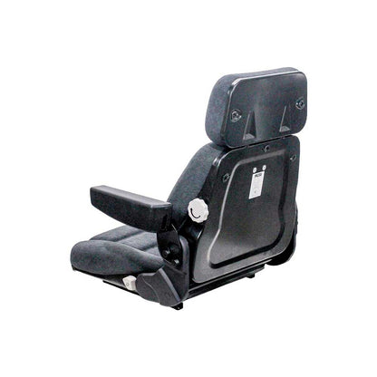 Pilot | P81 | Seat Top Kit | Case IH 71 Magnum With Original Air-Oil | Armrests | Gray Fabric | 6556