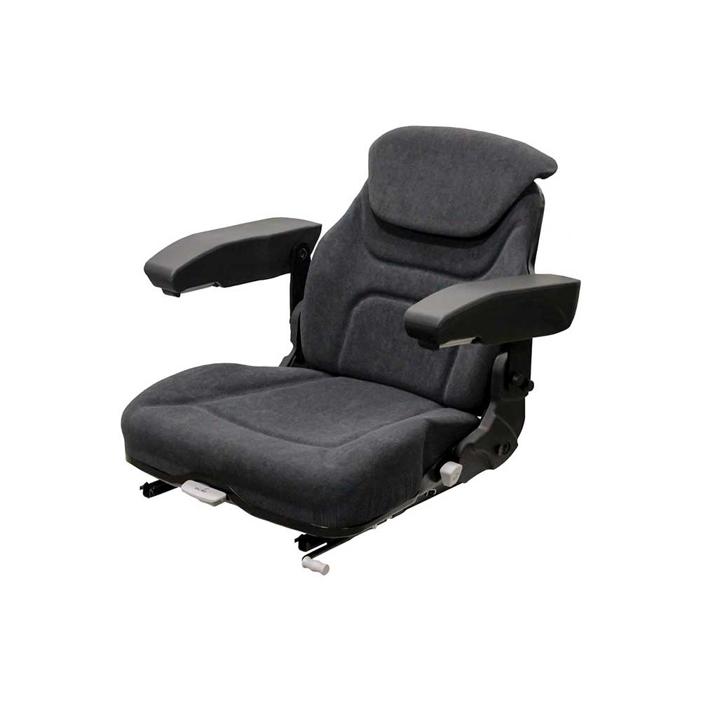 Pilot | P120 | Seat Top Kit | Case IH 71 Magnum With Original Air-Oil | Gray Fabric | 6558