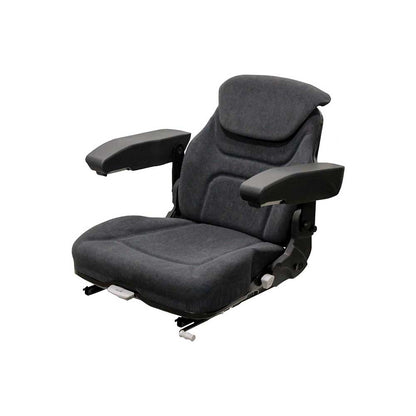 Pilot | P120 | Seat Top Kit | Case IH 71 Magnum With Original Air-Oil | Gray Fabric | 6558
