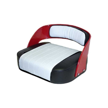 Uni Pro International Harvester 560 Deluxe Seat Assembly | Original | Pleated Black & White Vinyl