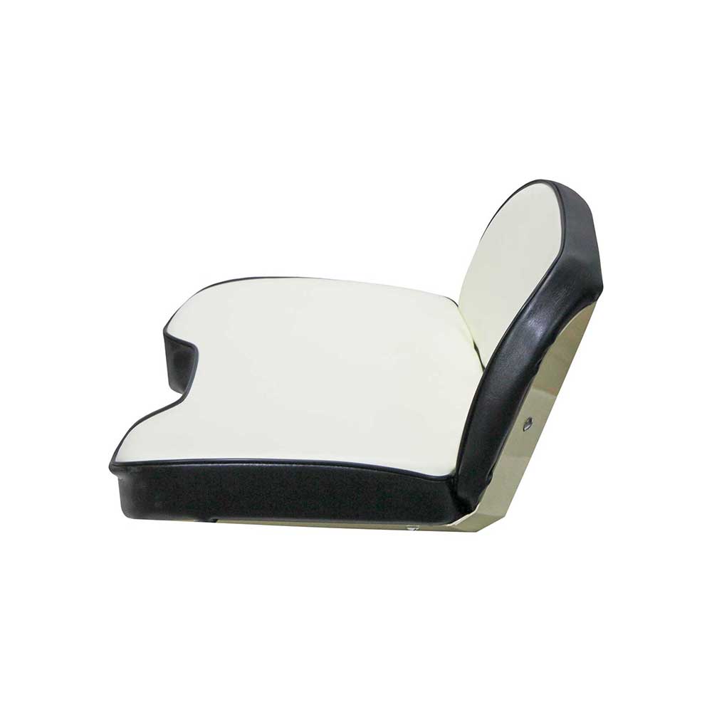 Uni Pro Allis Chalmers D17 Seat Top Assembly | Black & White Vinyl