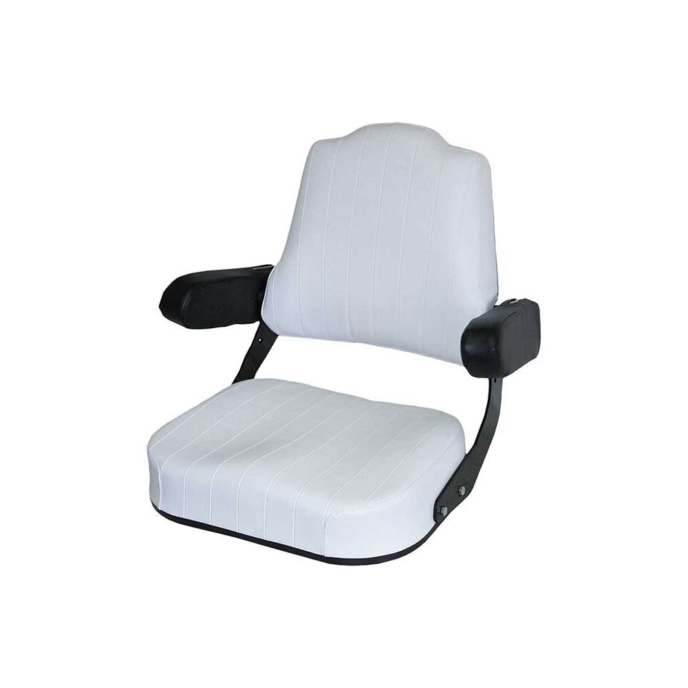Uni Pro International Harvester 56/66 Original Seat Assembly | Pleated White Vinyl
