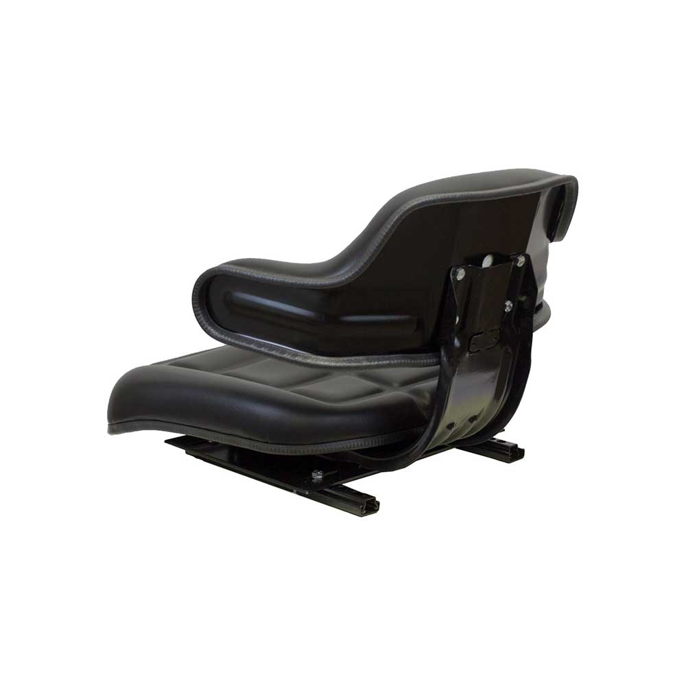 Pilot | Seat Top | Wrap Around Backrest | Slide Rails | Black Vinyl | 7613