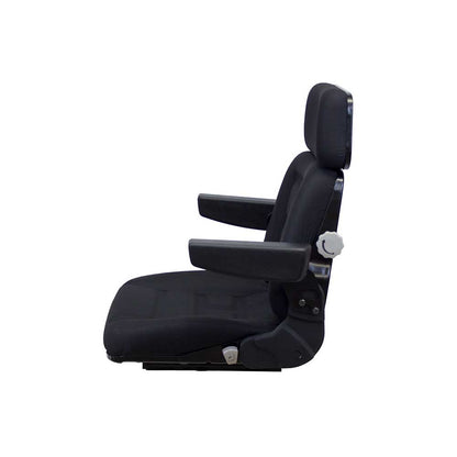 Pilot | Seat Top | Armrests | Slide Rails | Black Fabric | 7615