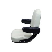 Uni Pro International Harvester 56/66 Original Seat Assembly | Pleated Cream Vinyl