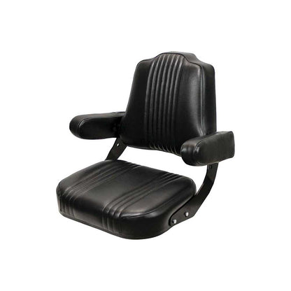 Uni Pro International Harvester 56/66 Original Seat Assembly | Pleated Black Vinyl